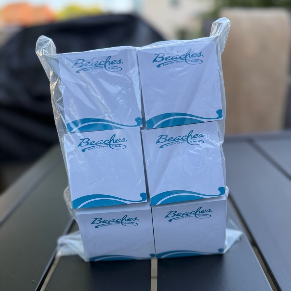 Beaches Resorts Post-It Notes NEW (30)